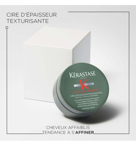 Kérastase – Genesis Homme – Cire Modelante Épaississante Instantanée