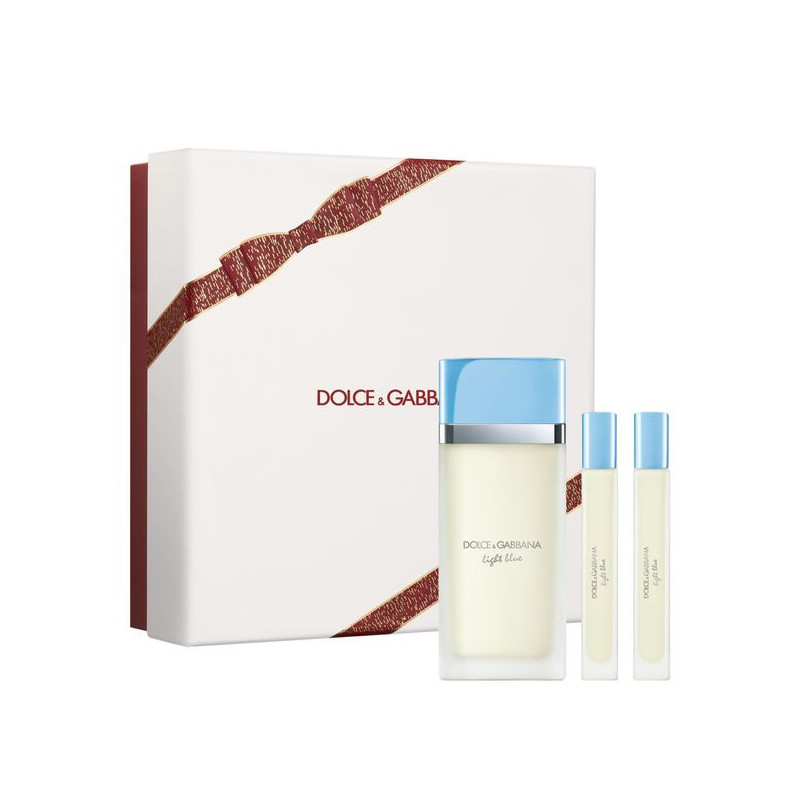 Dolce & Gabbana – Light Blue – Coffret Eau de Toilette 100 ml + 2 x 10 ml Dolce & Gabbana – Light Blue – Coffret Eau de Toilette 100 ml + 2 x 10 ml