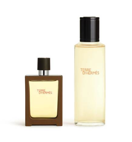 Hermès Terre d'Hermès - Eau de Toilette-Set 30 ml + Nachfüllung 125 ml Eau de Toilette-Set 30 ml + Nachfüllung 125 ml