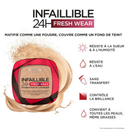 L'Oréal Paris – Infaillible – Fond de Teint en Poudre